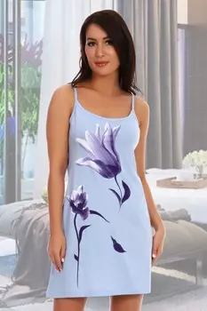 Ночная сорочка Патти (голубая) рр