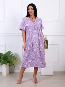 Ночная сорочка Полисана (сиреневая)