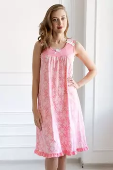 Ночная сорочка Рикка (розовая) рр