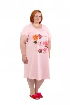 Ночная сорочка Розы (розовая) от