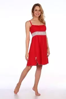 Ночная сорочка Сара (красная) рр