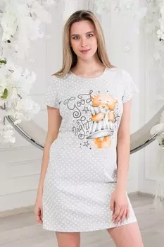 Ночная сорочка Сиеста (горошек)