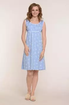Ночная сорочка Симона (голубая)
