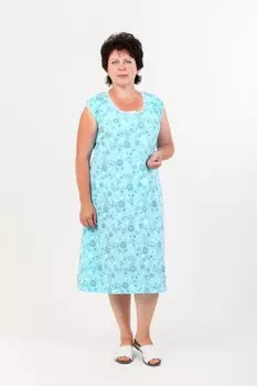 Ночная сорочка Сивилия (голубая)