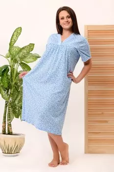 Ночная сорочка Смиляна (голубая)