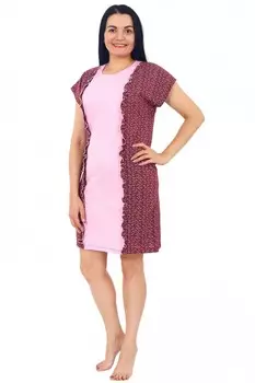 Ночная сорочка Соня (бордовая)