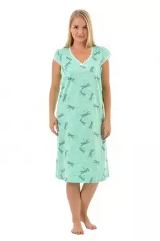 Ночная сорочка Стрекоза (ментоловая) рр