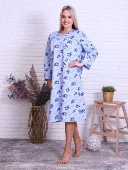 Ночная сорочка Светослава (синий)