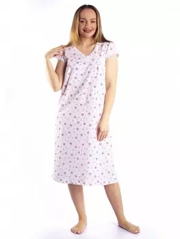 Ночная сорочка Тейра (бордовый зонтик)