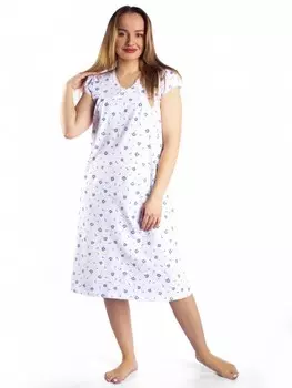 Ночная сорочка Тейра (голубой зонтик)