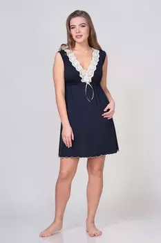 Ночная сорочка Теона (темно-синяя)