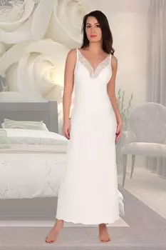 Ночная сорочка Ульяна (кремовая) рр