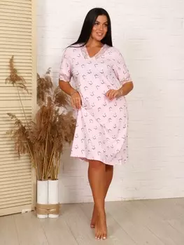 Ночная сорочка Виверна (розовая)