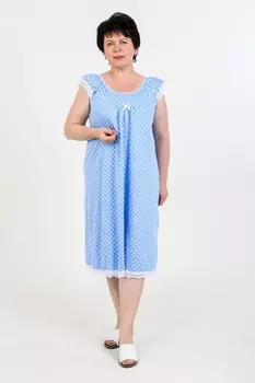 Ночная сорочка Ксантия (голубая)