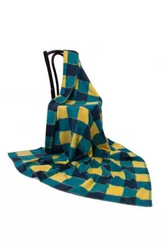 Одеяло хлопковое 1,5-спальное Клетка