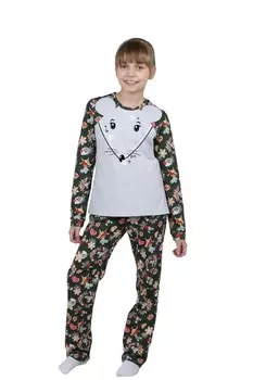 Пижама детская Мышонок (серая)