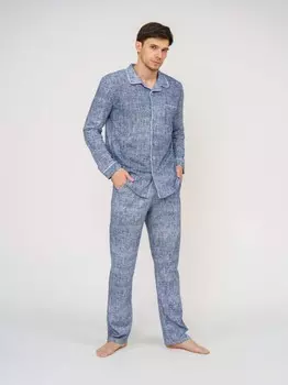 Пижама мужская Граф (синяя)