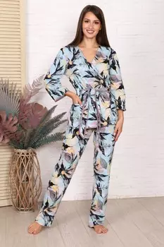 Пижама трикотажная Басима (ментоловая) рр