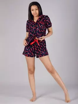 Пижама трикотажная Целестина (перцы)