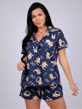 Пижама трикотажная Целестина (тэдди)