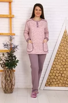 Пижама трикотажная Дагни (сухая роза) рр