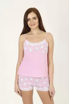 Пижама трикотажная Дора (розовая)