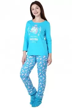 Пижама трикотажная Единорог рр