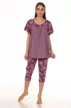 Пижама трикотажная Горри (фиолетовая)