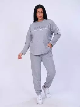 Пижама трикотажная Ханза (серая)