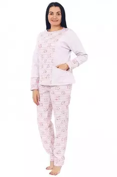 Пижама трикотажная Эмилия (сердечки) рр