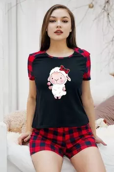 Пижама трикотажная Кристина (овечка) рр