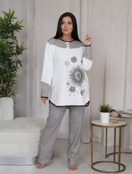 Пижама трикотажная Лурдес (узоры) от