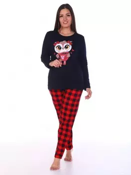 Пижама трикотажная Минзалия (сова)