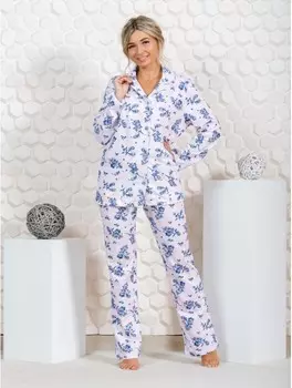 Пижама трикотажная Налани (розовая)