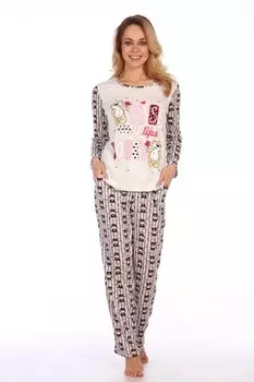 Пижама трикотажная Поцелуй