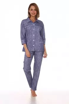 Пижама трикотажная Сабрина (джинс)