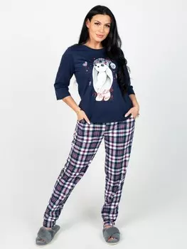 Пижама трикотажная Ушастик