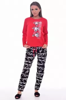Пижама трикотажная Заванна (красная) рр