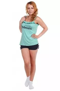 Пижама вискозная Эрика (ментоловая) рр