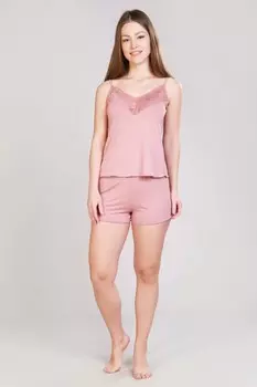 Пижама вискозная Кирсти (розовая)