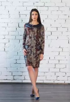 Платье из ангоры Лина