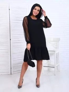 Платье креповое Кафия