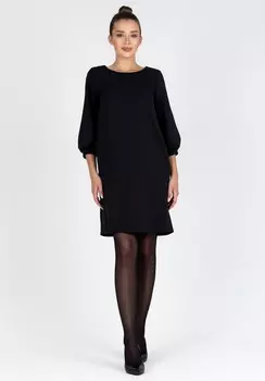 Платье креповое Златари (черное)