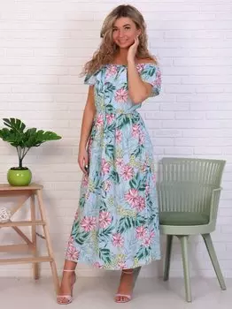 Платье штапельное Дьянга