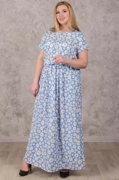 Платье штапельное Даниэла (ромашки)