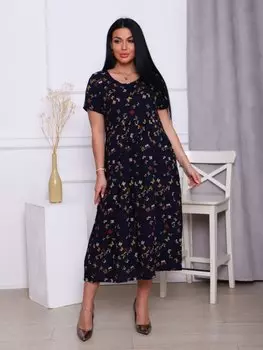 Платье штапельное Дараджия (бабочки)