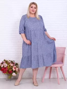 Платье штапельное Дисания зк