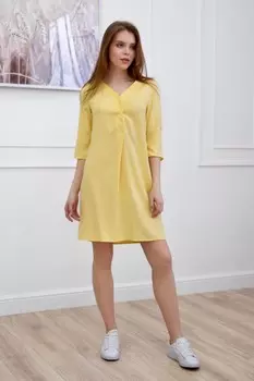Платье штапельное Нилэйла (желтое)