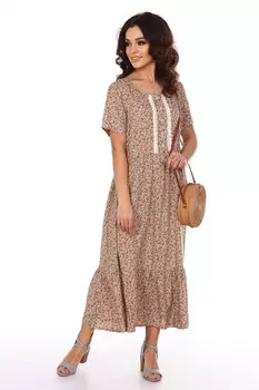 Платье штапельное Прованс (бежевое) рр