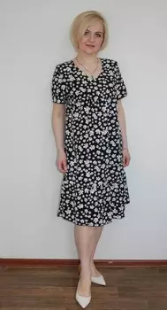 Платье штапельное Рикша от